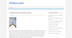 Desktop Screenshot of kirksrv.com